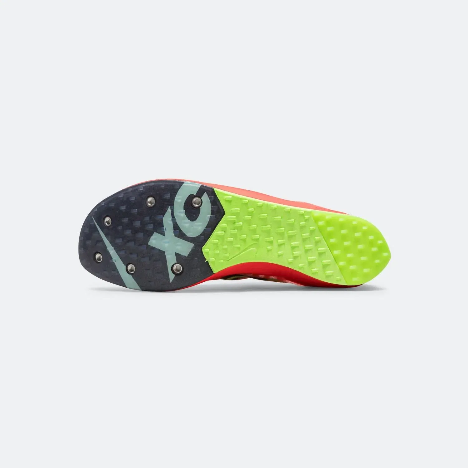 Nike Мужские кроссовки Dragonfly Xc в цвете Hyper Orange/lime Blast-Bright Crimson — фото 4