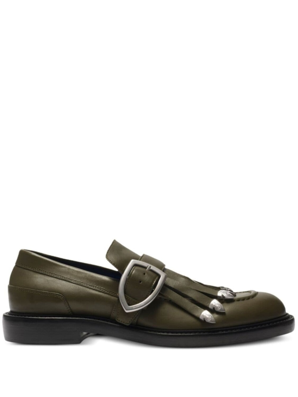 

Burberry лоферы Cobble, зеленый