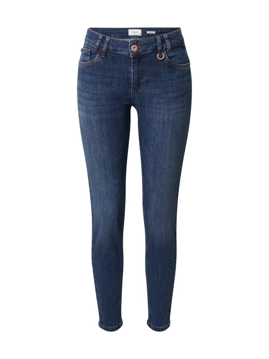 

Узкие джинсы PULZ Jeans PZANNA, синий деним