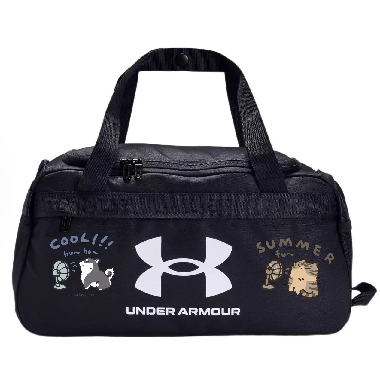 

Under Armour Полиэстеровый наплечный рюкзак через плечо, Black