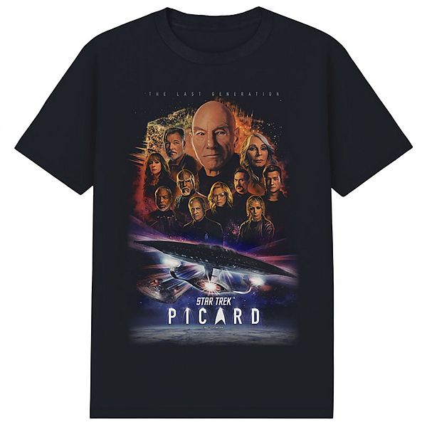 

Мужская футболка Star Trek Picard The Last Generation Licensed Character
