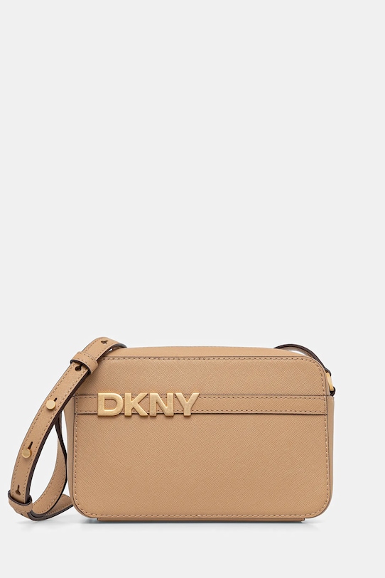 

Кожаная сумка Dkny, бежевый