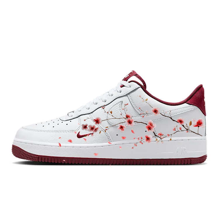 

Nike Кроссовки Air Force 1 для скейтбординга, мужские, низкие, белые/розовые