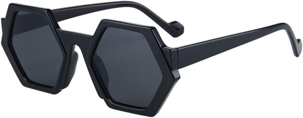 

Модные шестиугольные солнцезащитные очки для женщин и мужчин, цветные линзы, поликарбонатная оправа, винтажные, универсальные солнцезащитные очки с защитой от УФ-излучения UV400 generic, C7