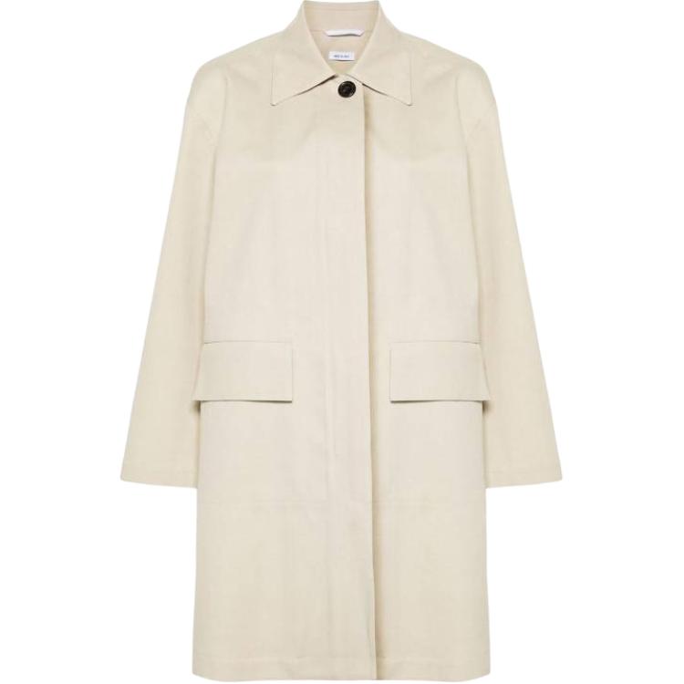 

THOM BROWNE Хлопковое тренч, Khaki