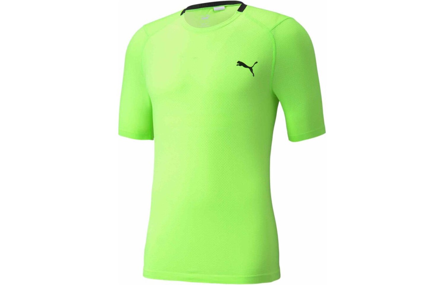 

Футболка мужская лаймово-зеленая Puma, зеленый