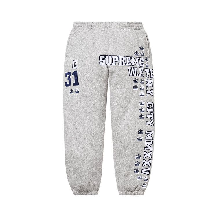 

Спортивные брюки Supreme League Champs Sweatpant, Heather Grey
