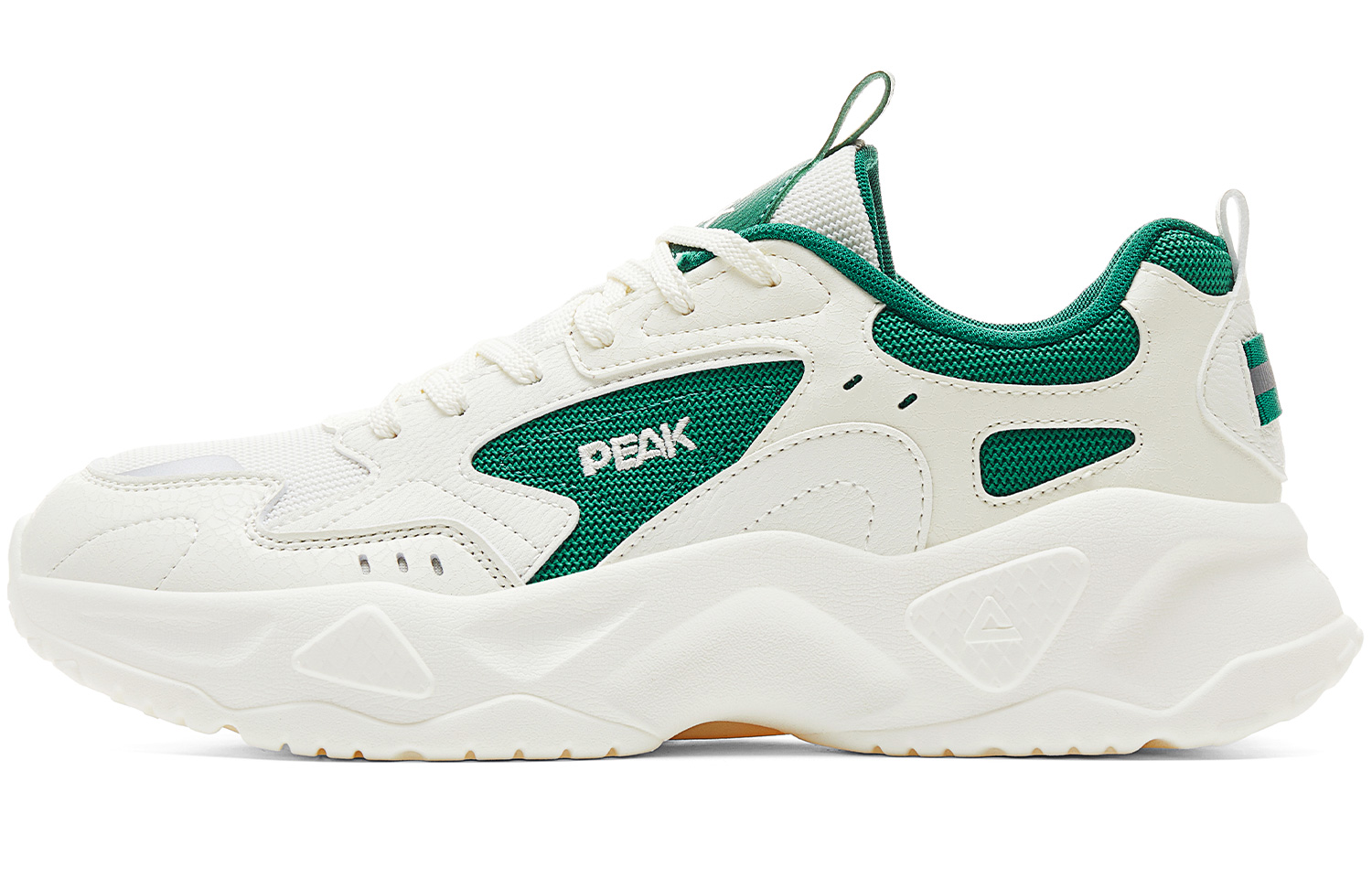 

Кроссовки PEAK Lifestyle Shoes Men Low-top Super Light White/Green