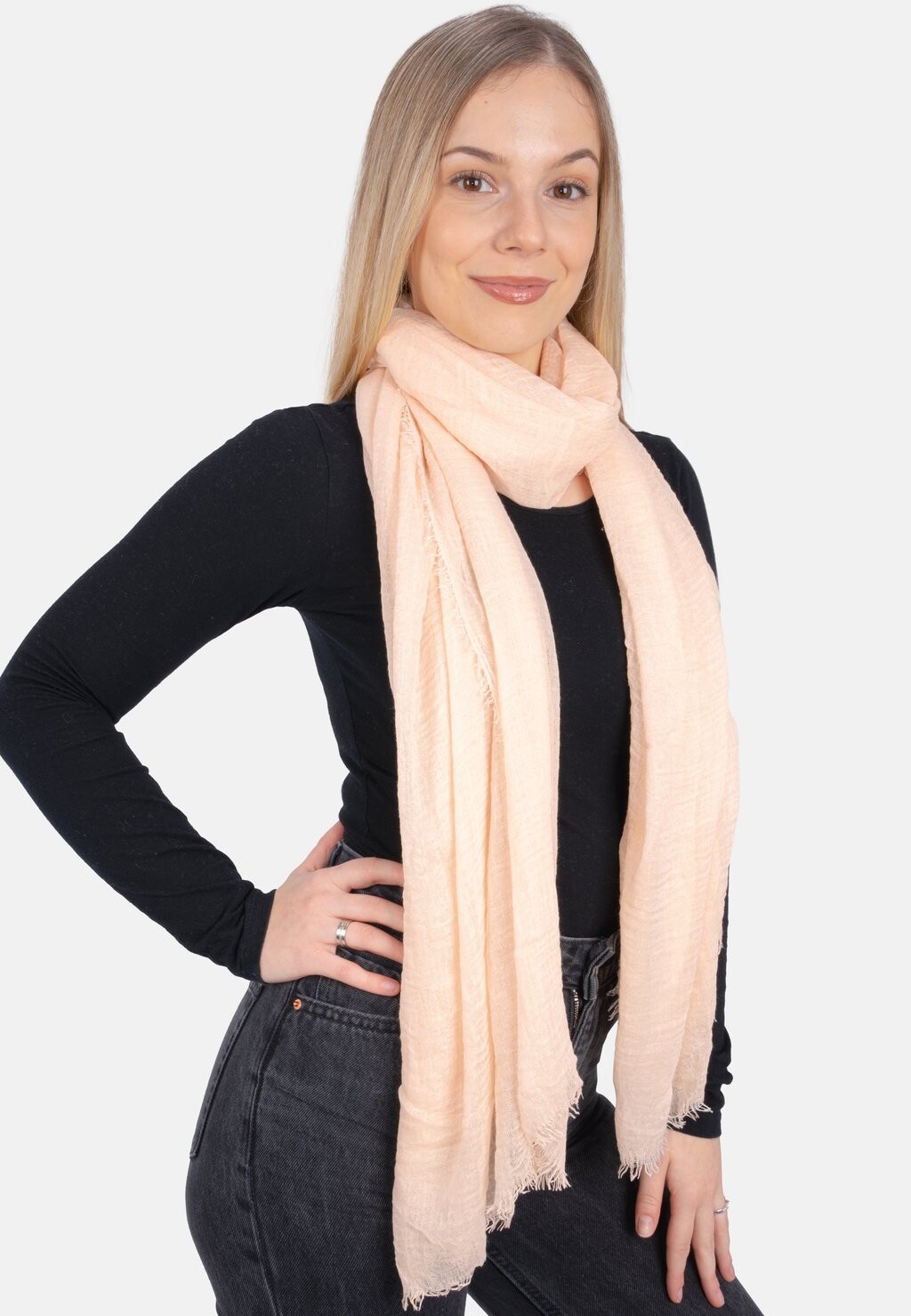 

Шарф ISABELLA Seasons Of April, цвет light apricot