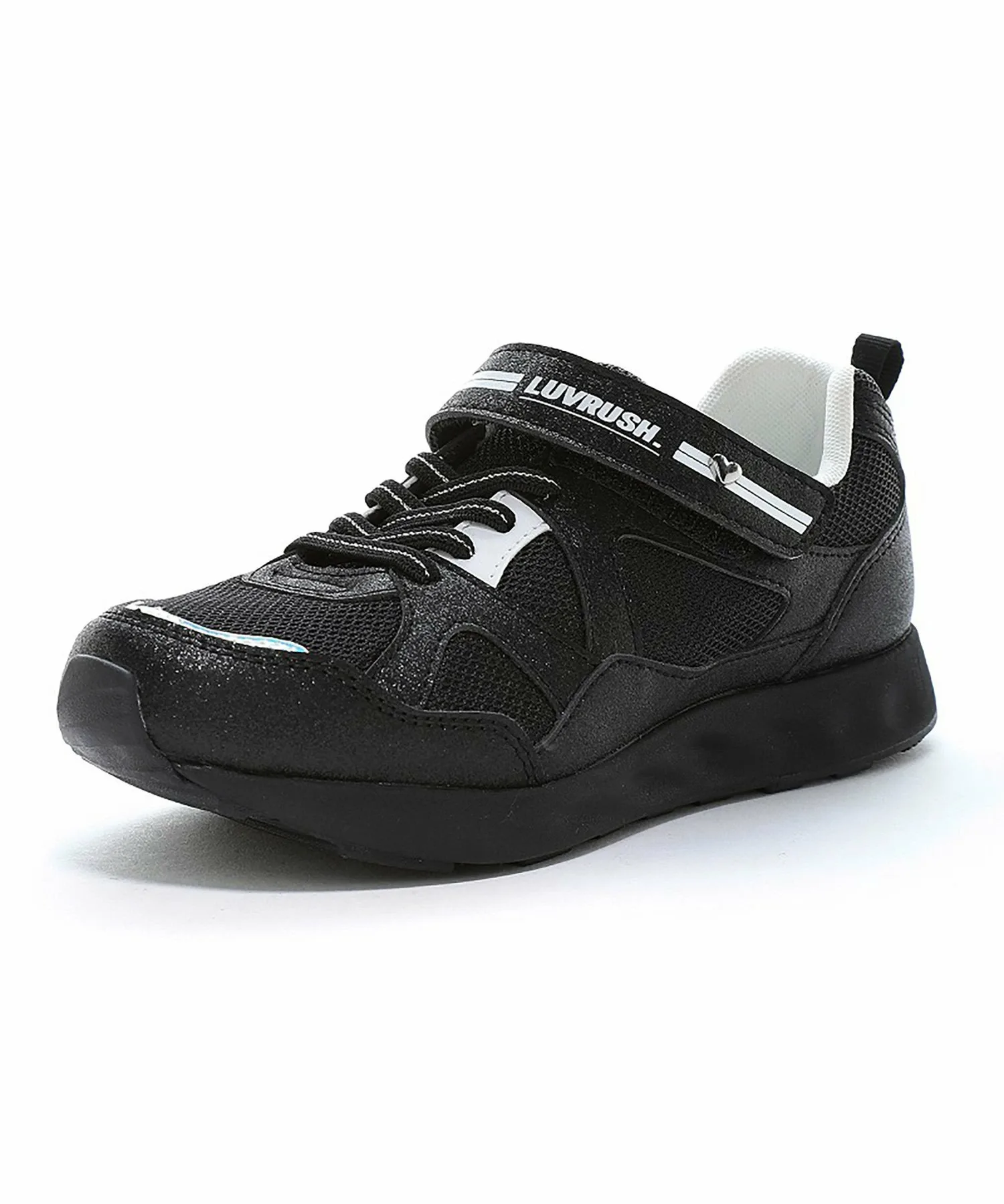 Детские кроссовки MoonStar LV 1256 черного цвета для девочек Superstar, black