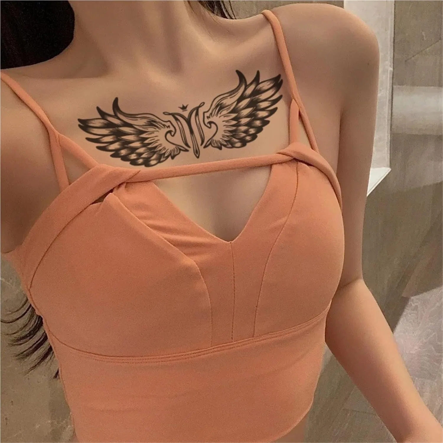 Временные татуировки Guardian Wings, 3 шт, один цвет — фото 4
