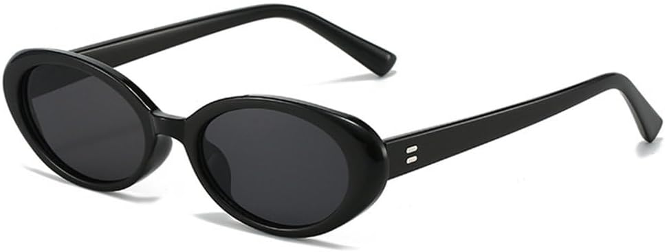 

Ретро винтажные овальные солнцезащитные очки для женщин, круглые солнцезащитные очки для мужчин, защита от ультрафиолета UV400, панк-стиль, роскошные очки для женщин HHZZYVY, Black-black