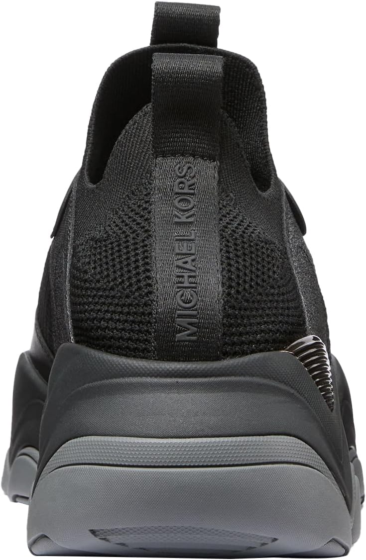 Michael Kors мужские кроссовки Atlas Knit Trainer, Black — фото 3