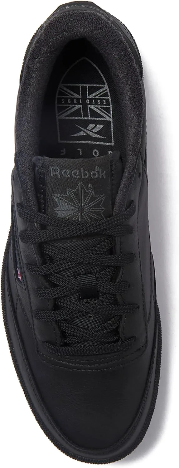 Мужские гольф-кроссовки Reebok Club C без шипов, черный/серый — фото 4