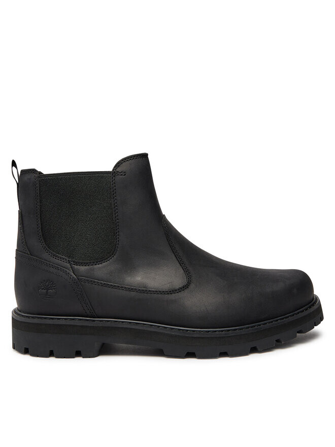 Мужские ботинки Timberland челси из нубука, черный
