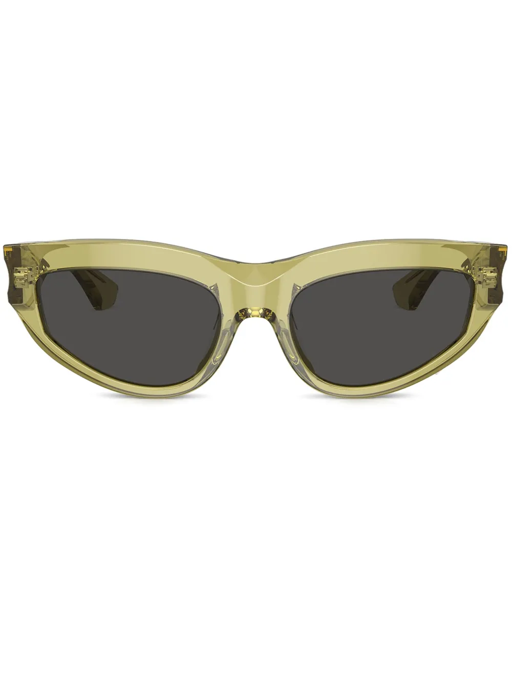 

Солнцезащитные очки в оправе 'кошачий глаз' Burberry Eyewear, зеленый