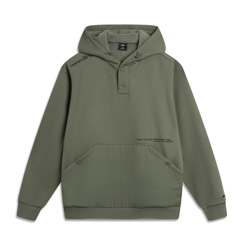 

LINING Толстовка Outdoor CF Tracing унисекс серый