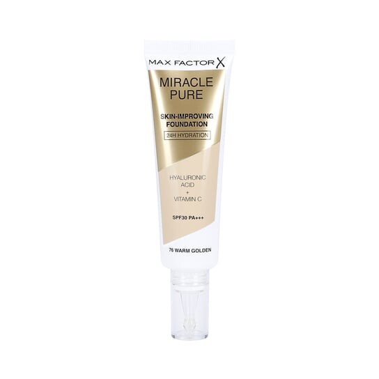 

Тональный крем для ухода за кожей, оттенок 76 Warm Golden, 30 мл Max Factor Miracle Pure Skin