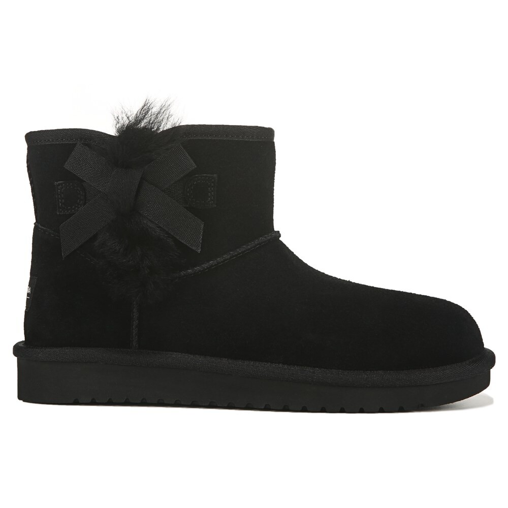 Женские ботинки Ugg Victoria Koolaburra короткие зимние, черный — фото 2