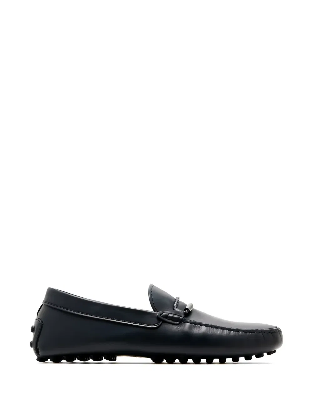 Лоферы с плетеной отделкой Tod'S, синий