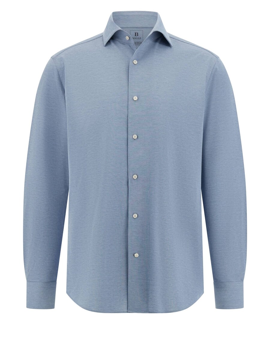 

Рубашка Slim Fit на пуговицах Boggi Milano, темно-синий