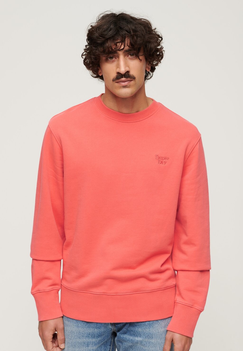 

Толстовка VINTAGE WASHED Superdry, коралловый