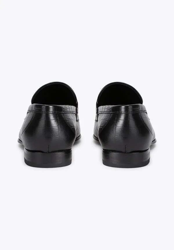 Слипоны alton croc Kurt Geiger London, Black — фото 4