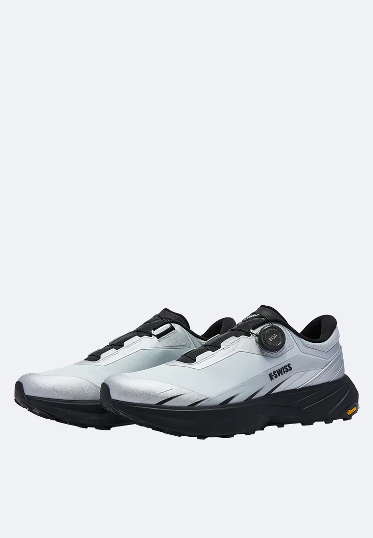 Мужские треккинговые кроссовки BOA K-Swiss, черный/серебряный — фото 2