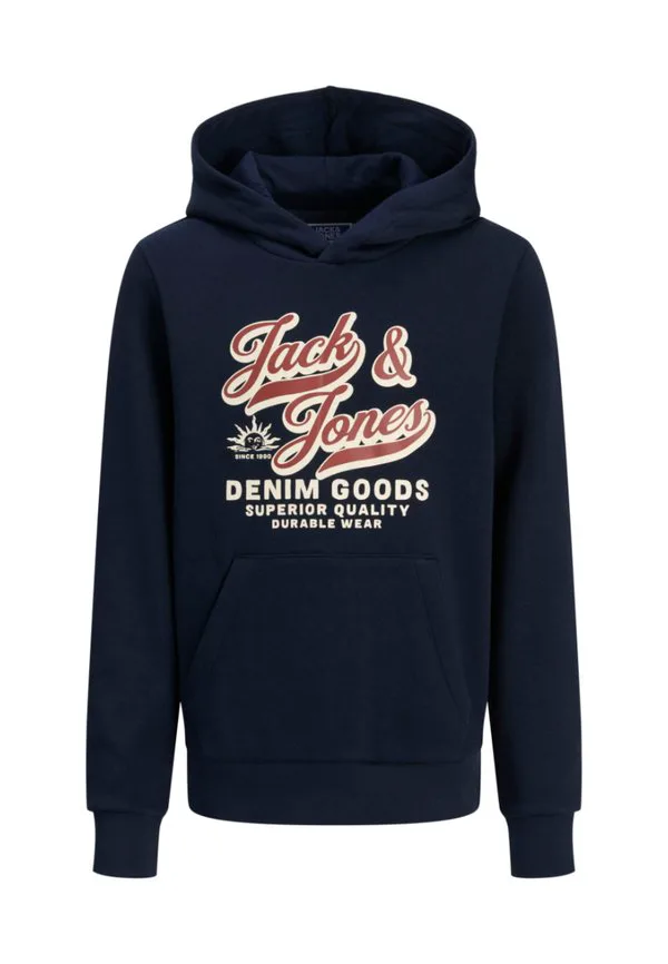 Худи jjelogo 2 цвета Jack & Jones Junior, Sky Captain — фото 2
