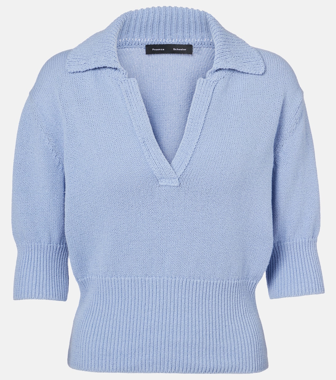 

Поло из хлопка Reeve Proenza Schouler, Pale Blue