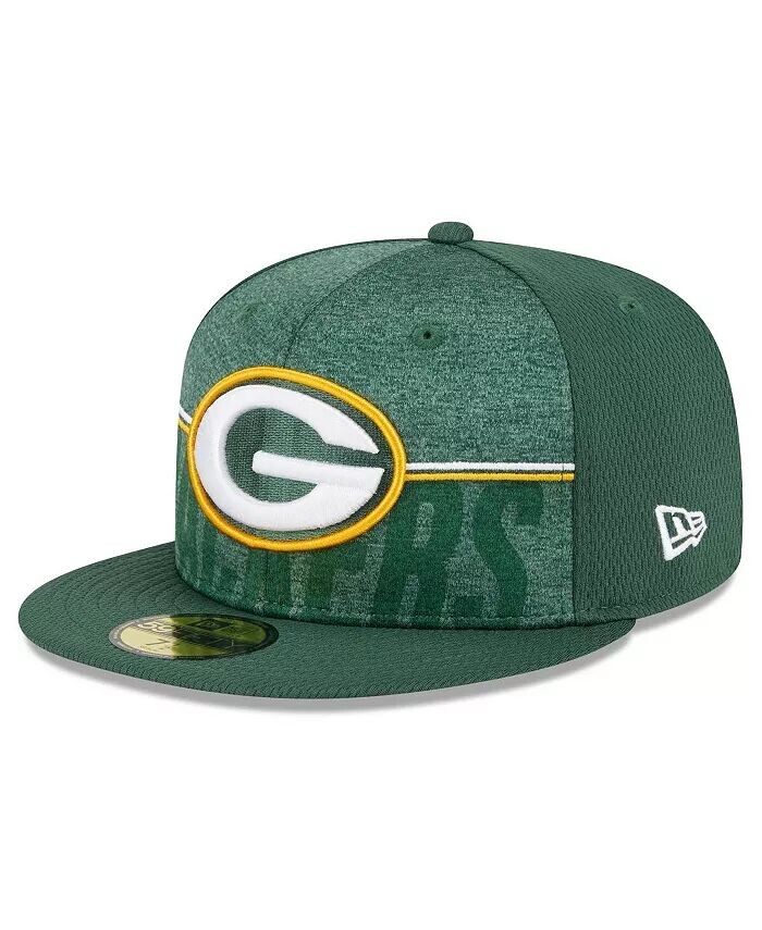 

Мужская зеленая приталенная кепка Green Bay Packers 2023 NFL Training Camp 59FIFTY New Era