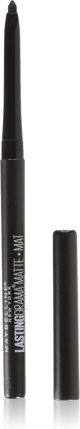 Подводка для глаз матовая стойкая Maybelline Lasting Drama Matte Eyeliner, 0.3 г, цвет Jet Black