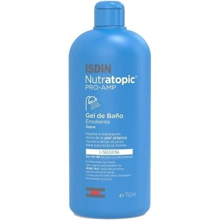 

Nutratopic Pro-Amp Смягчающий гель для ванн 750 мл, Isdin