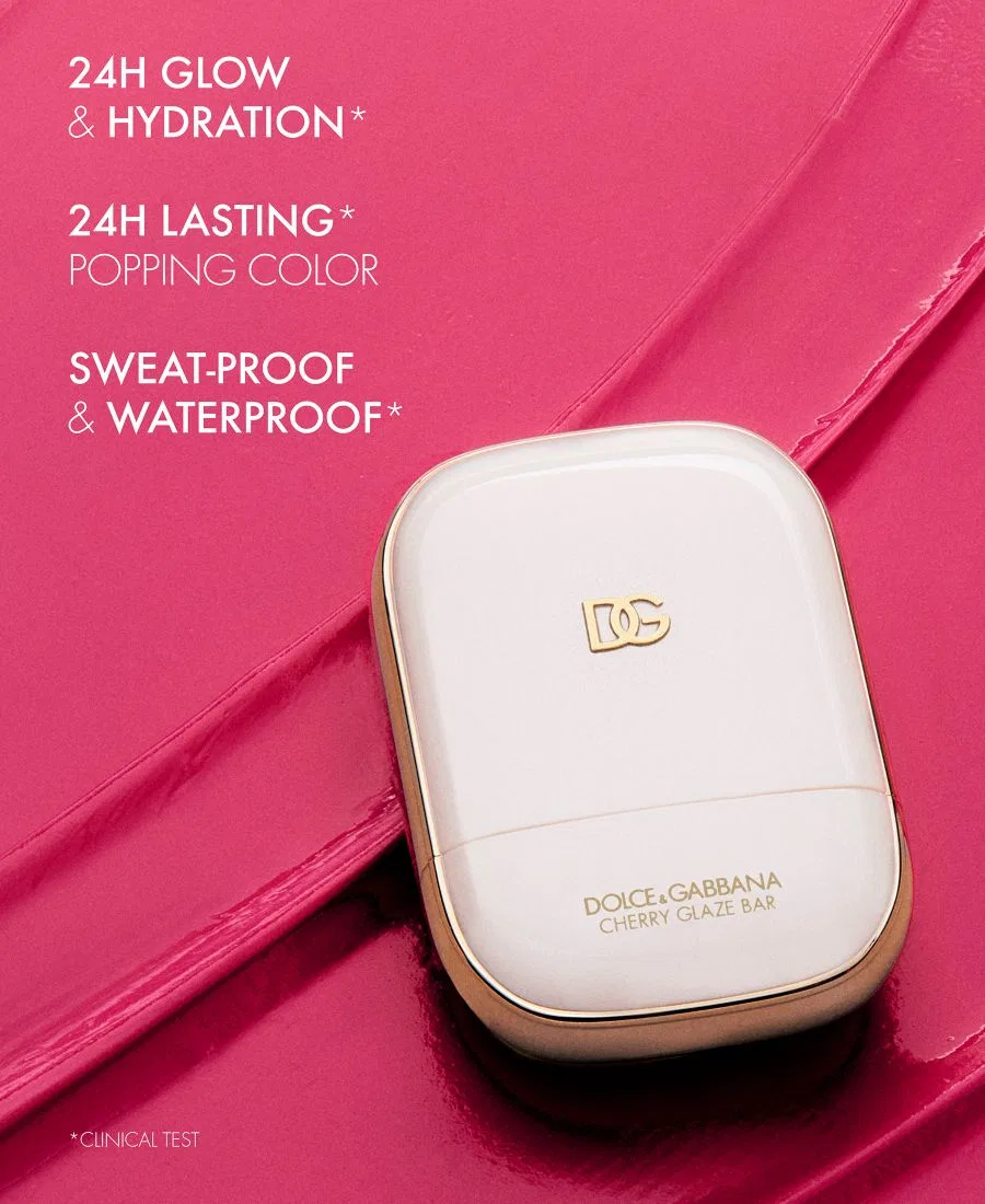 Румяна-стик с эффектом сияния на 24 часа Dolce&Gabbana, 02 smitten pink - fuchsia — фото 4