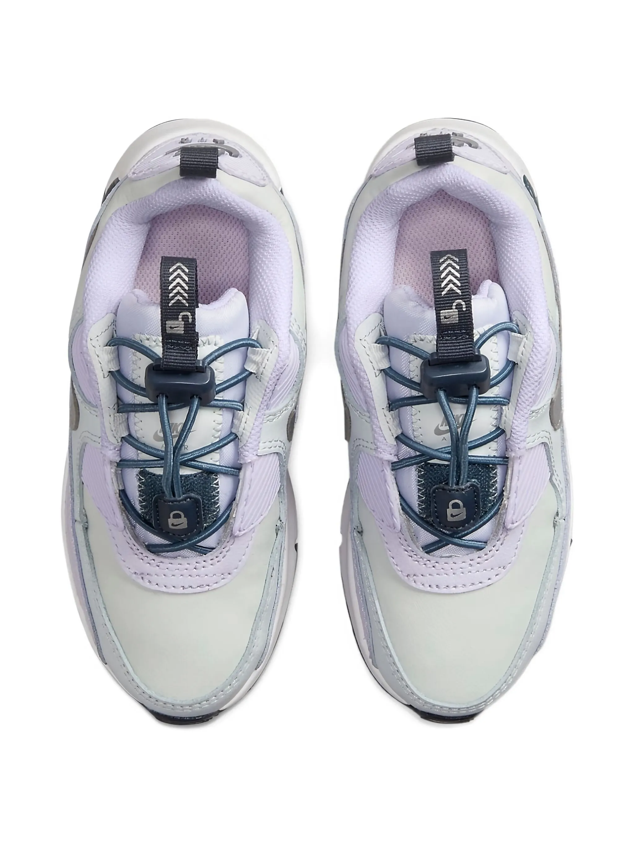 Кроссовки Air Max 90 Pure Platinum/Violet Frost Nike Kids, фиолетовый — фото 4