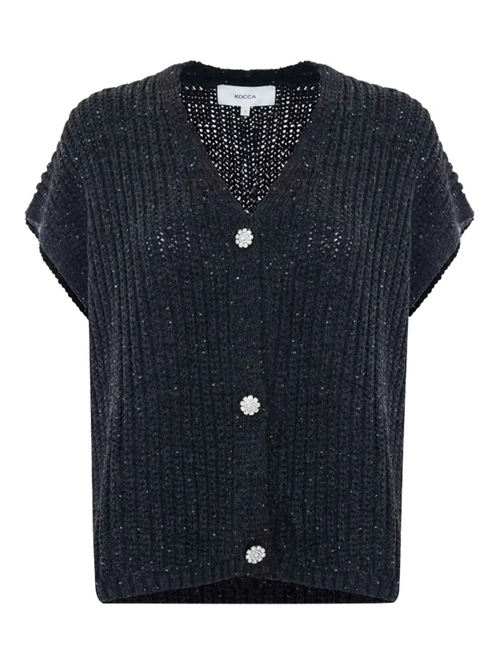 

Кардиган Inisio на пуговицах Kocca, серый