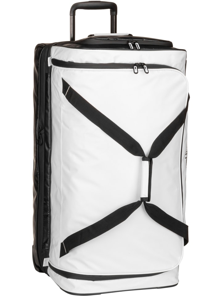 

Дорожная сумка на колесиках Basics белого цвета travelite