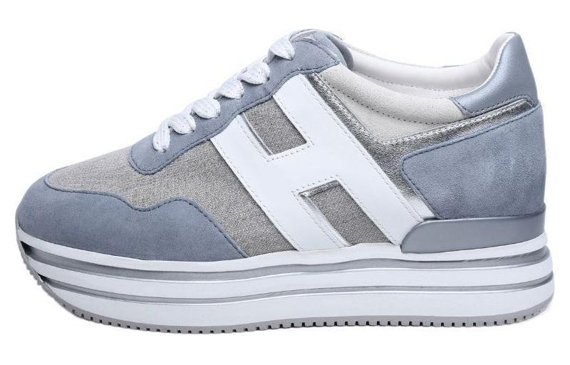 Кожаные кроссовки на платформе H483 HOGAN, Original Shoe Box Included