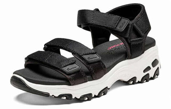 Сандалии d'lites sandals black Skechers, черный — фото 3