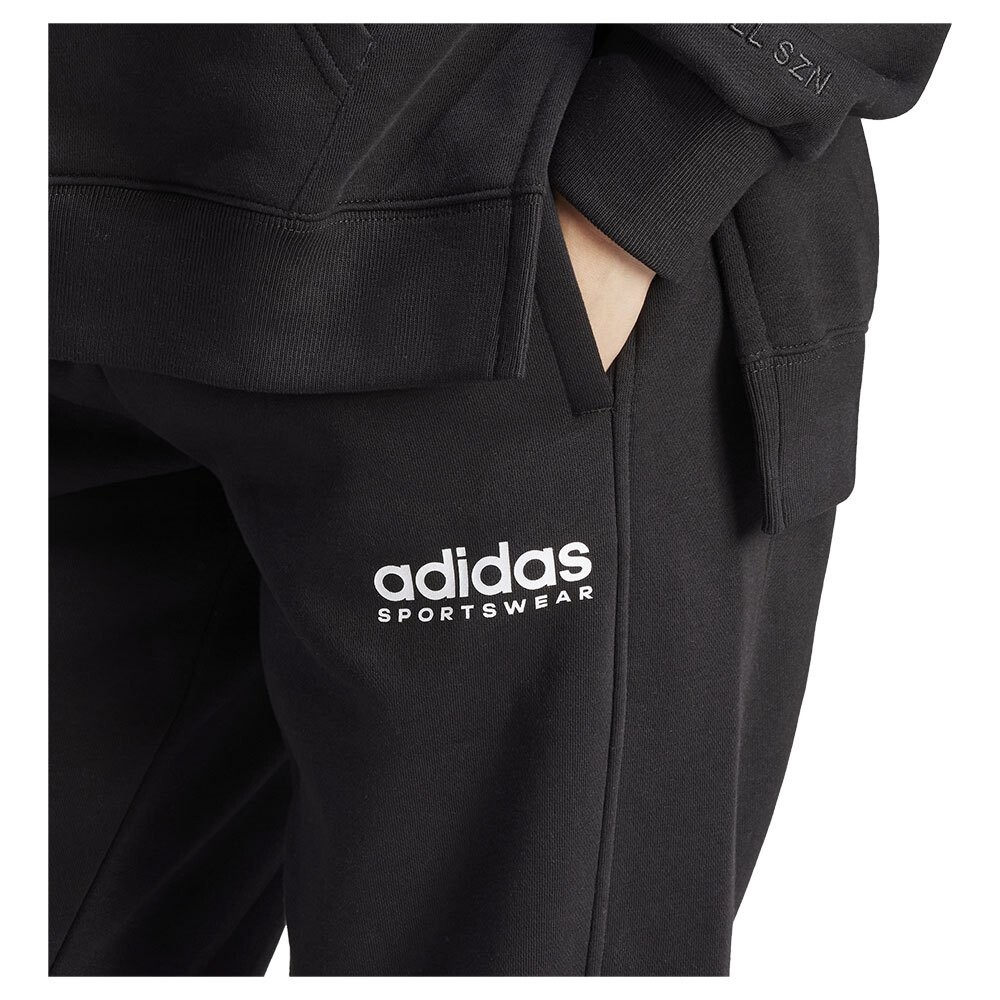 Брюки adidas Sportswear All Szn Fleece Graphic Joggers, черный — фото 4