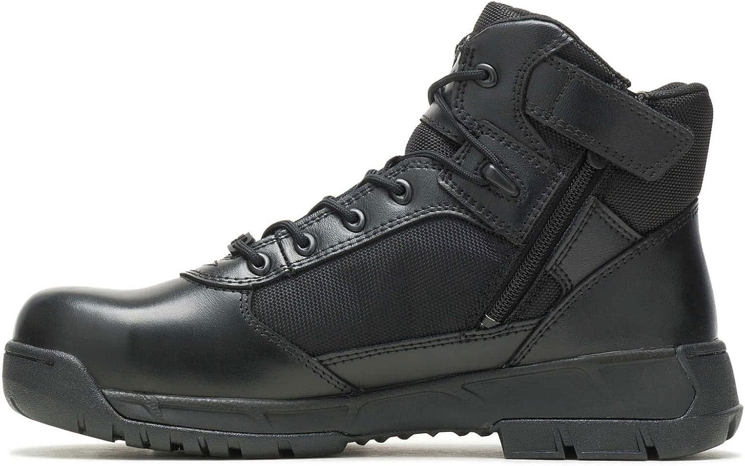 Мужские тактические кроссовки Bates Sport 2 Mid с боковой молнией и композитным носком, черный — фото 3