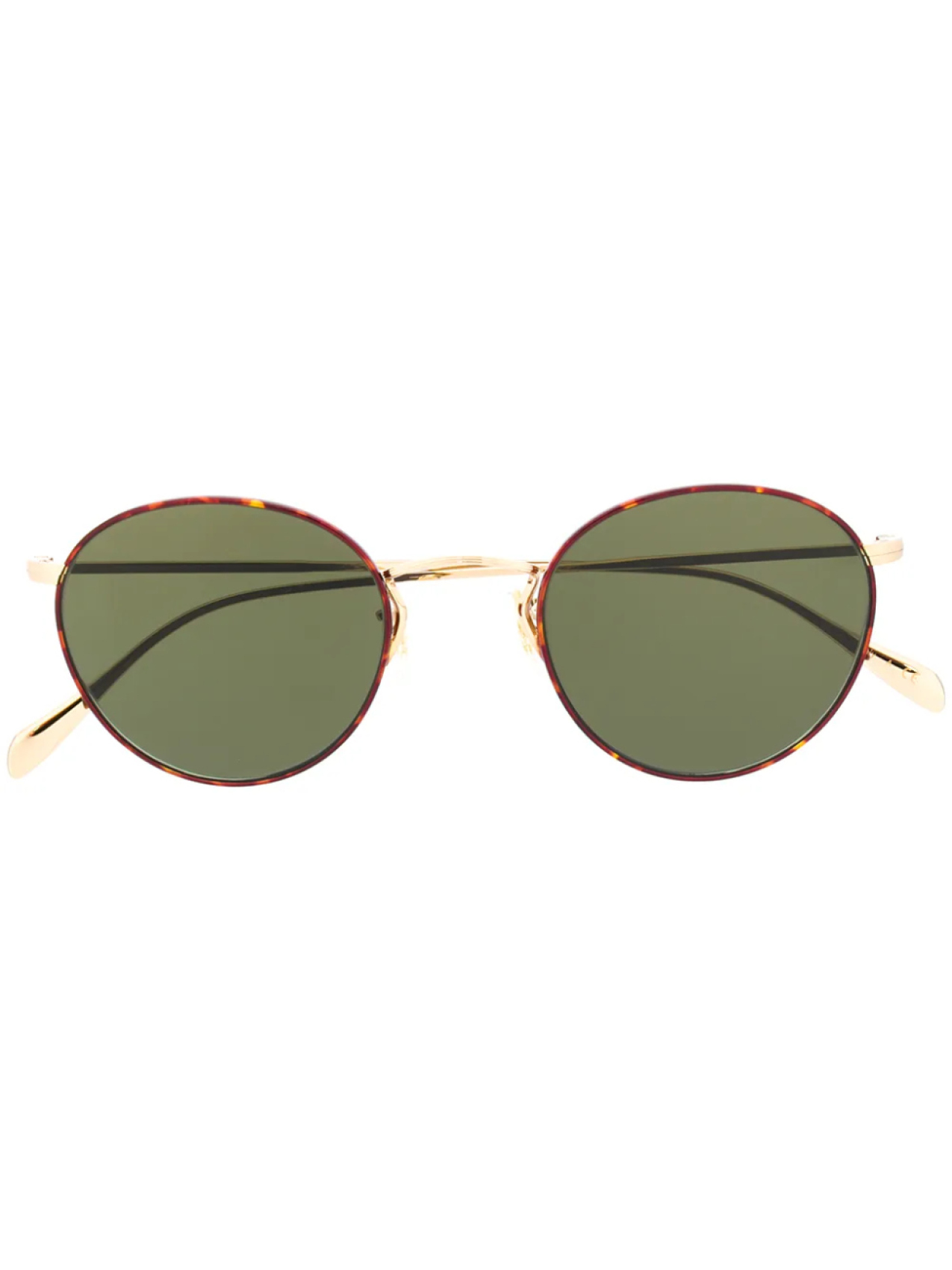 

Oliver Peoples очки Coleridge в круглой оправе, коричневый
