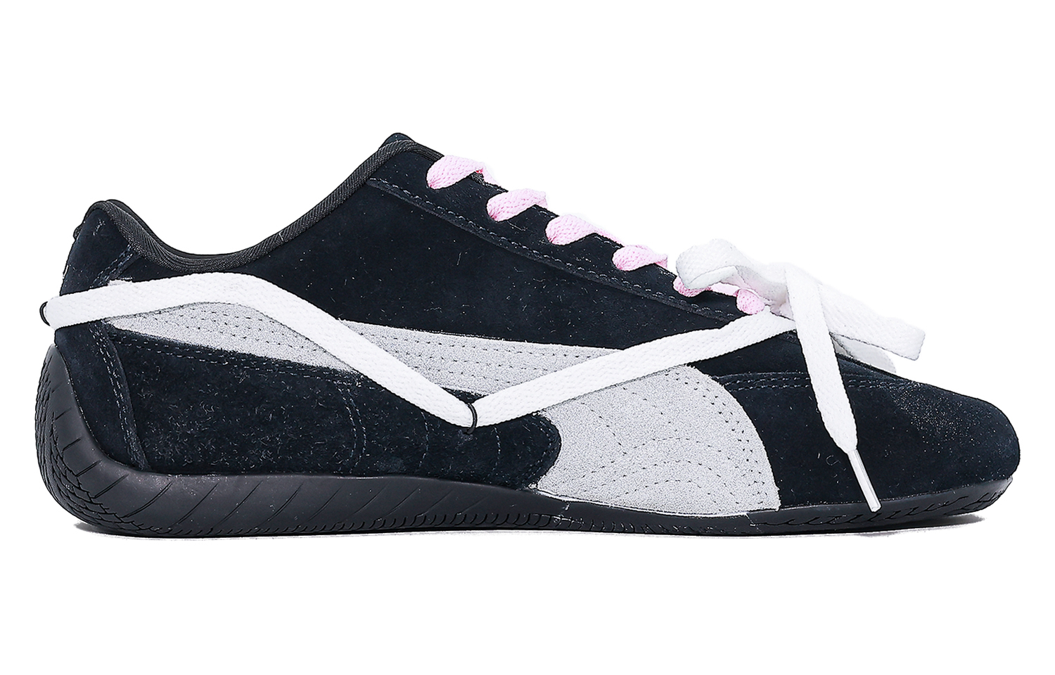 Puma Повседневные кроссовки Speedcat, унисекс, черный с белым — фото 3