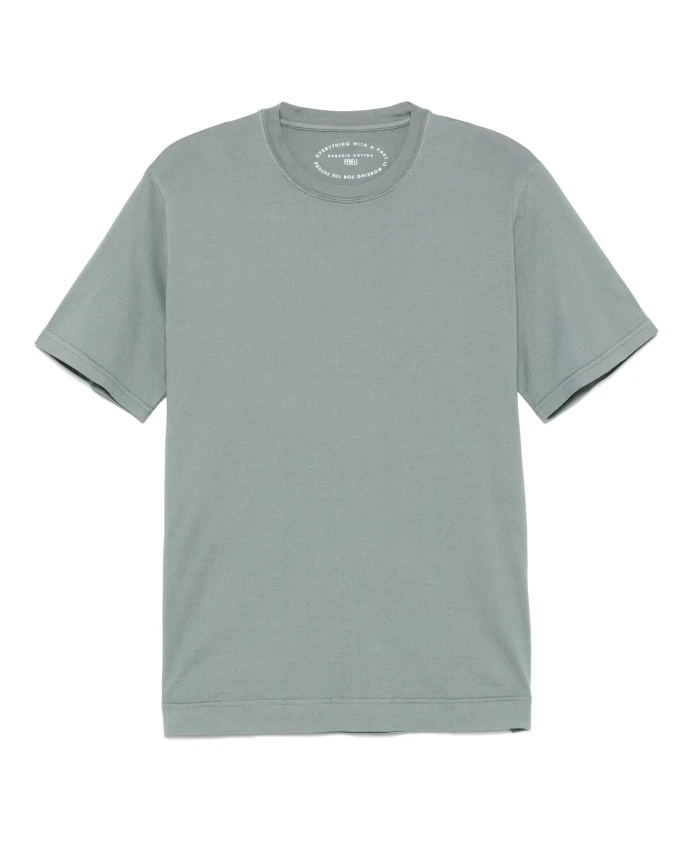 

Хлопковая футболка Fedeli, зеленый