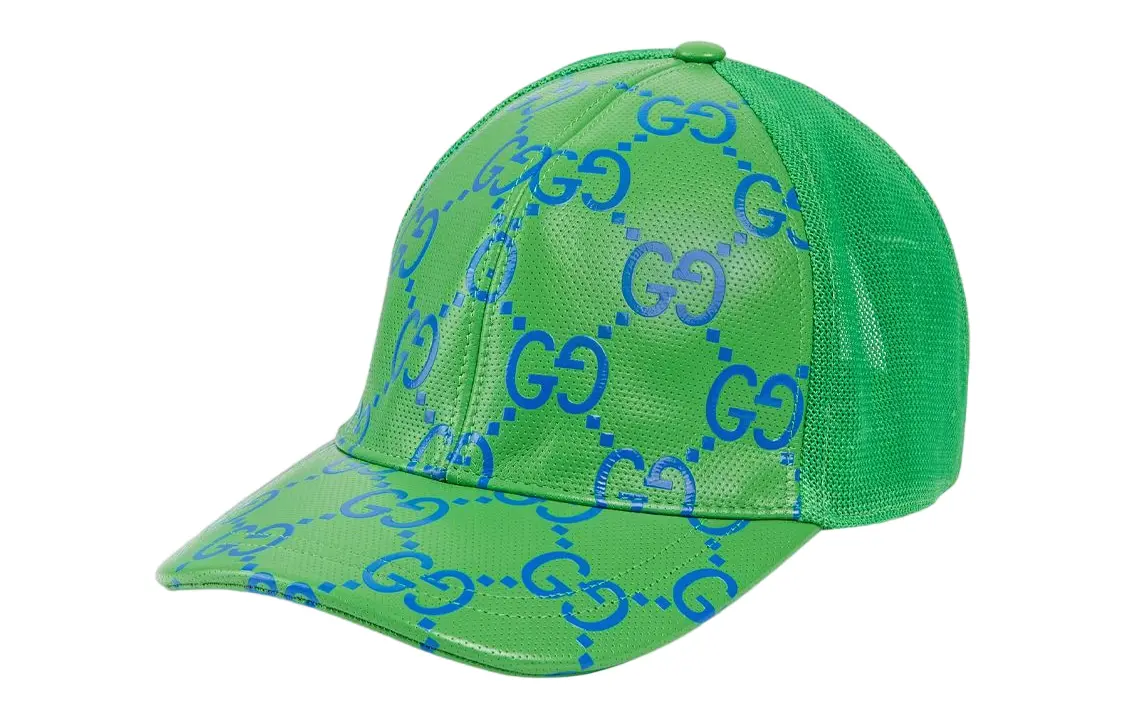 

GUCCI Хлопковая бейсболка женская зеленая, Green