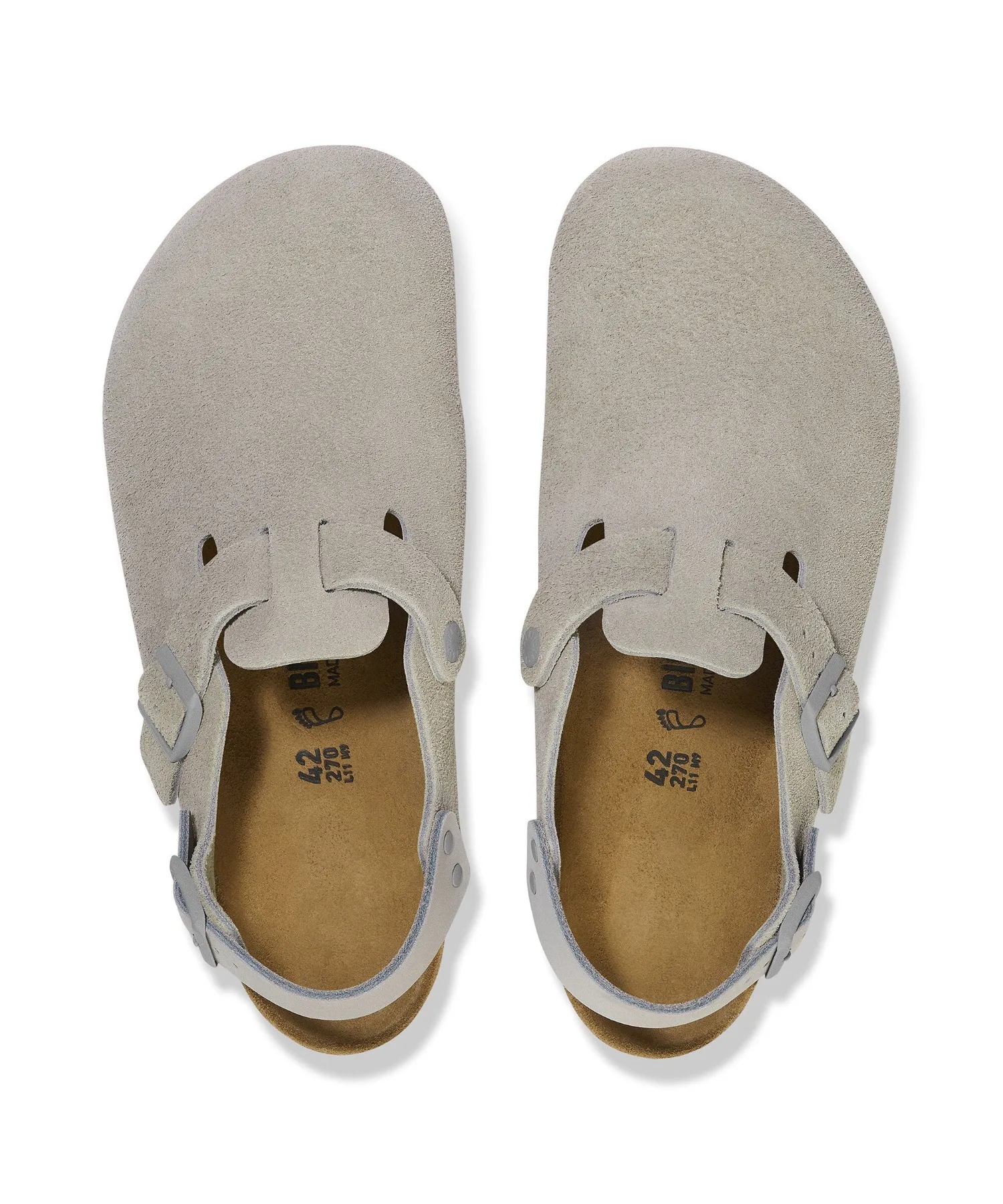 Сандалии BIRKENSTOCK Tokio Suede Stone Coin — фото 3
