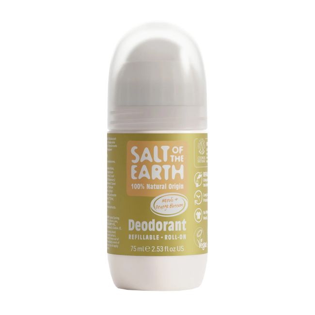 

Дезодорант шариковый многоразового использования Salt Of The Earth, 75 мл