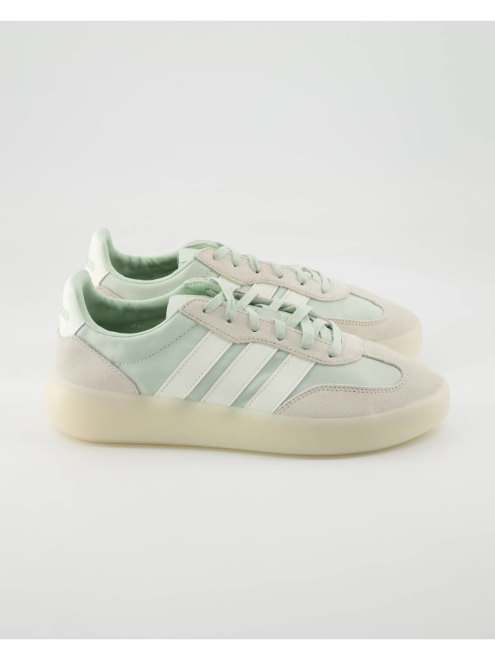 Кроссовки на шнуровке adidas, бежевый — фото 2