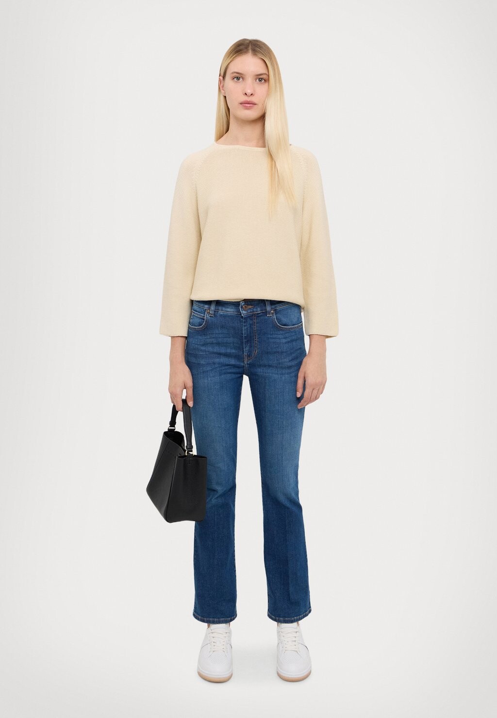 

Вязаный свитер ADDOTTO WEEKEND MaxMara, кремовый