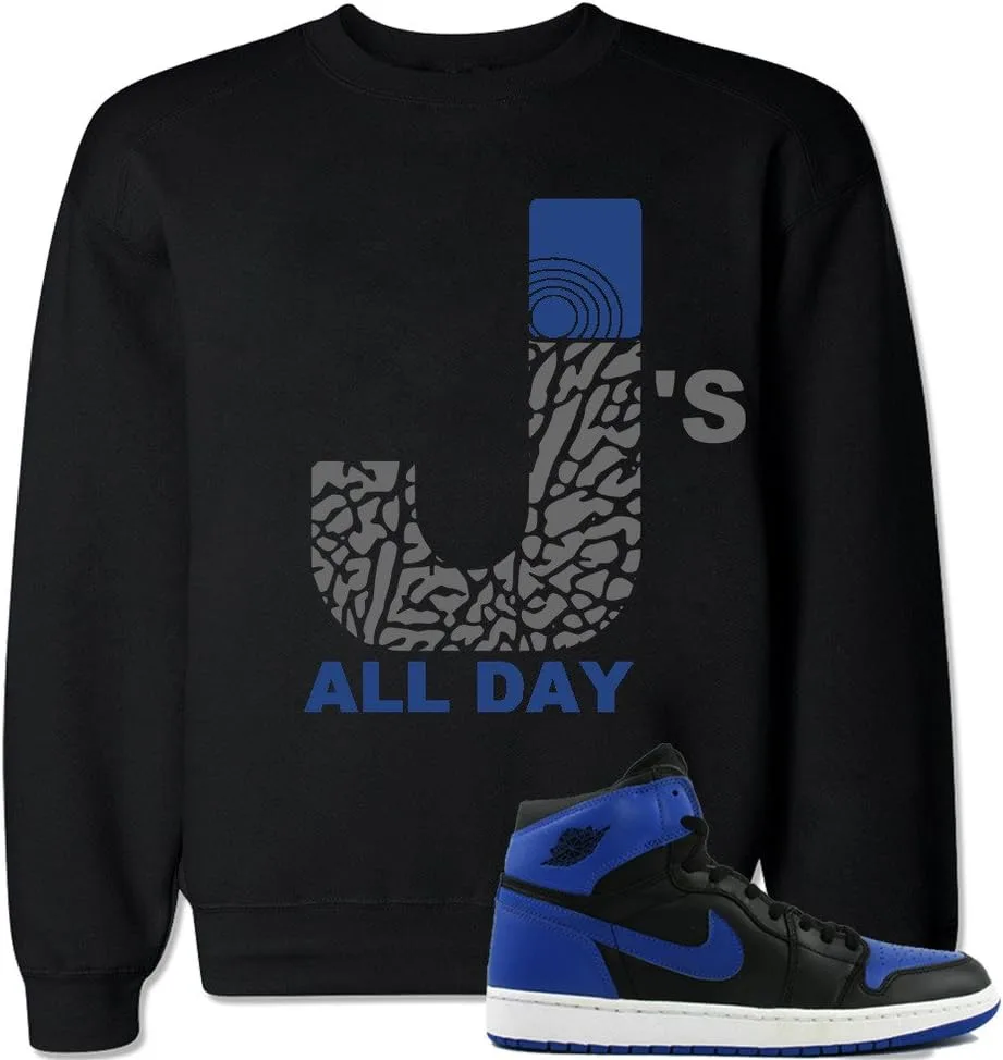 

FTD Apparel мужской свитер J's All Day Cement Blue с круглым вырезом
